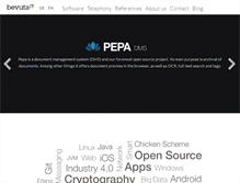 Tablet Screenshot of bevuta.com